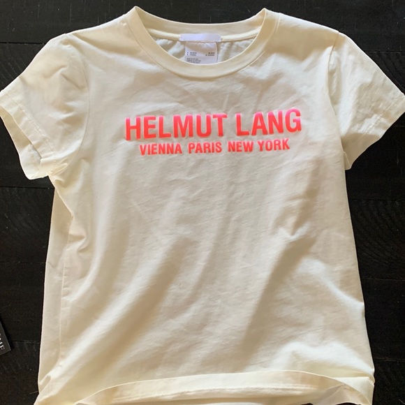 Helmut Lang Other - Helmut Lang t-shirt. Cream color